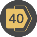 40 icon