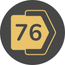 76 icon