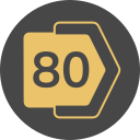 80 icon