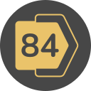 84 icon