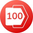 100 icon