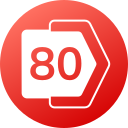 80 icon