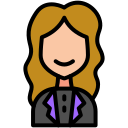 mujer de negocios icon