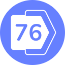 76 icon