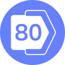 80 icon