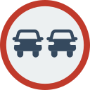 Prohibido adelantar icon