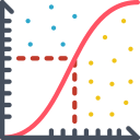 gráfico de linea icon