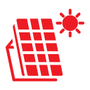 energía solar icon