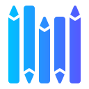 lápices de colores icon