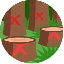 Deforestación icon