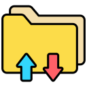 transferir archivos icon