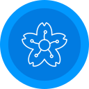 flor de cerezo icon