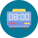 reloj digital icon