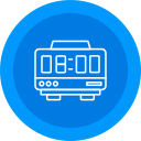 reloj digital icon