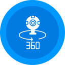 cámara 360 icon