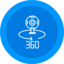 cámara 360 icon