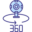 cámara 360 icon