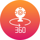 cámara 360 