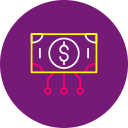 dinero digital icon