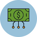 dinero digital icon