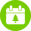 día de navidad icon