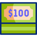 billete de 100 dolares animated icon