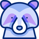 mapache animated icon