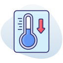 baja temperatura icon