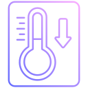 baja temperatura icon