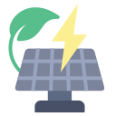 energía renovable icon