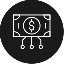 dinero digital icon