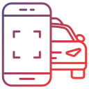 servicio de auto icon