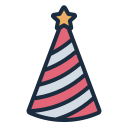 sombrero de fiesta icon