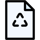 reciclaje de papel icon