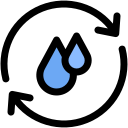 reciclar agua icon