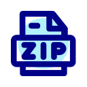 archivo zip icon