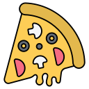 rebanadas de pizza icon