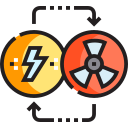 Energía nuclear icon