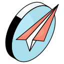 avion de papel icon