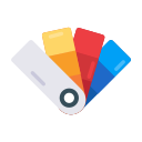 muestras de color icon