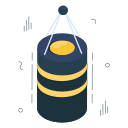 saco de pancadas 