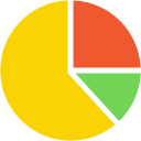 gráfico circular icon