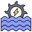 energía del agua icon