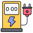 bomba de combustible eléctrica icon