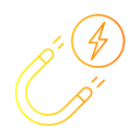 energía magnética icon