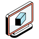 modelo 3d icon