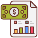 informe financiero icon