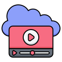 vídeo en la nube icon