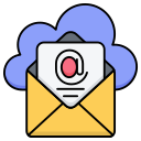 correo en la nube icon