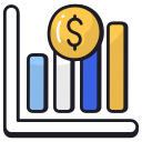 mercado financiero icon